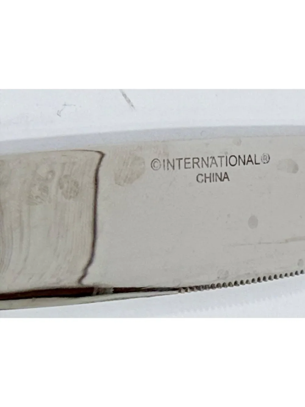 International Silver INS669 Pattern Set Of 6 Stainless Steel Knives Classic Chi